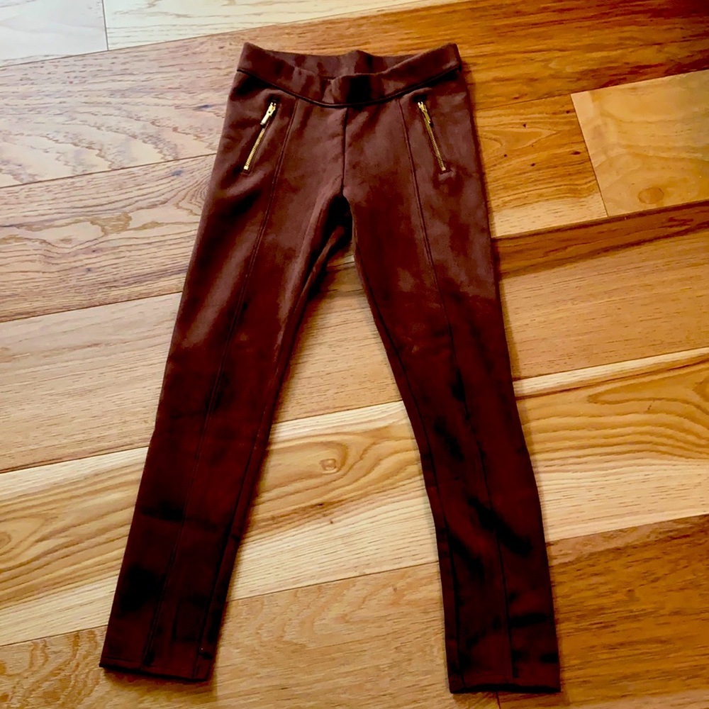 Janie and Jack faux suede pants
